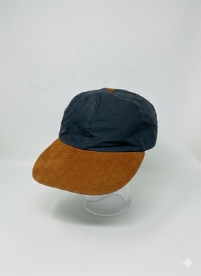 BARBOUR men s Waxed Cotton Hat W A Classic Tartan Check Lining M.i.England E.CON