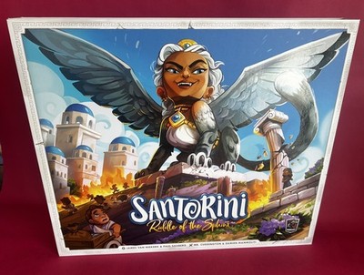 Santorini: Riddle of the Sphinx Deluxe Edition Numbered Unpunched - Roxley Games