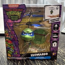 Nickelodeon TMNT Motion sensored Helicopter-Leonardo/New Sealed 