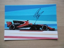 Stoffel Vandoorne "McLaren Racing" autograph signed 20x30 cm picture