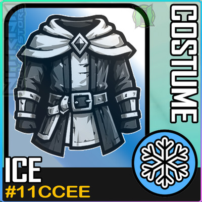 World Zero WZ - COSMETICS - #11CCEE (ICE) - COSTUME