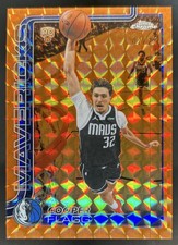 2025-26 Topps Chrome Update Cooper Flagg Orange Geometric Refractor RC #/25