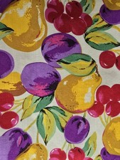 SALE Size 18 New Cath Kidston Vintage Style Beautiful Painted Fruits Tea Dress