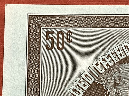 50c Miscut /Variety Cat In Station Note Canadian Tire Money M7 - Afbeelding 11 van 11