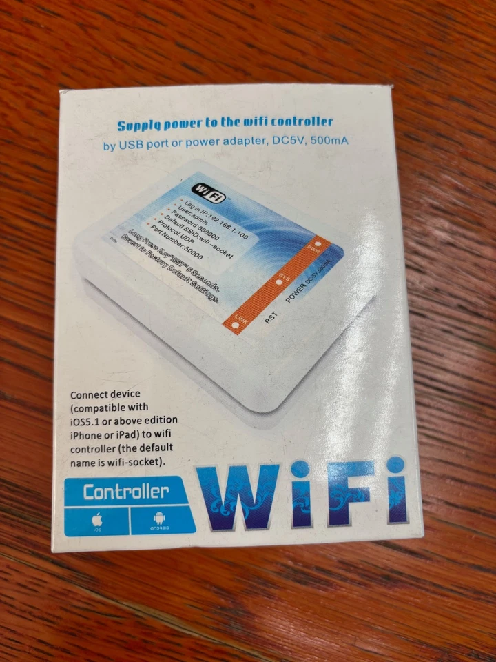 New - WiFi lighting UDP Controller 2.4G RF LED Products, used DC/5 volt, 500mA - Image 2 of 4