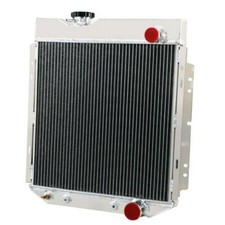 Aluminum 4-Row Radiator Fit For 1965,1966 Ford Mustang 260 289 V8 Falcon AT/MT