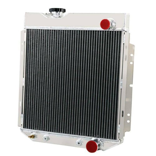 4 Core Aluminum Radiator For 1964-66 Ford Mustang/1960-65 Falcon Comet L6 V8 Gas - Picture 12 of 13