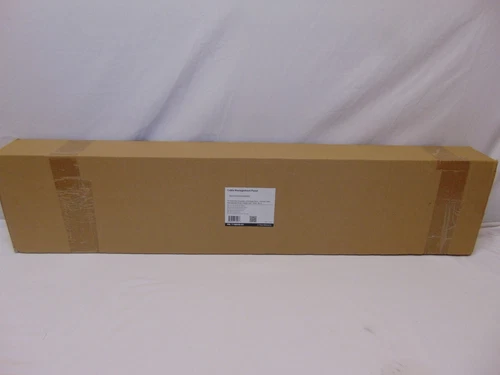 Rocstor 34" Vertical Cable Management Panel Black