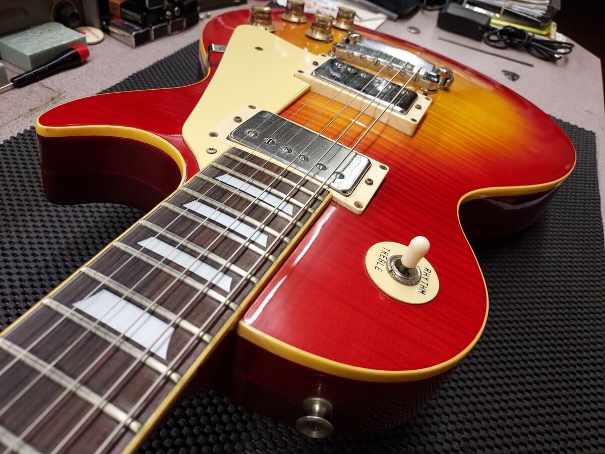 Vintage 1978 Greco EG 500 Les Paul Standard Flametop Guitar Vintage 1978 Greco EG 500 Les Paul Standard Flametop Guitar