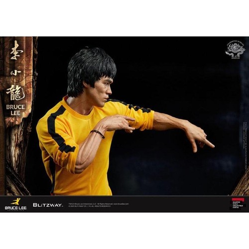 Bruce Lee Superb Scale Statua 1/4 50th Anniversary Tribute 55 cm BLITZWAY - Afbeelding 10 van 24