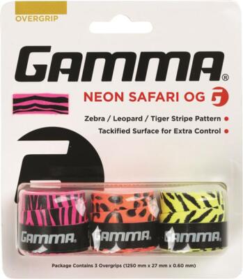 Gamma Übergriffband Neon Safari 3er-Pack