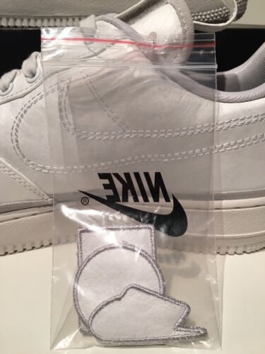 Nike Air Force 1 Low '07 AS QS All Star 90/10 Vast Grey White Sz 10.5 AH6767 001 - Picture 9 of 10