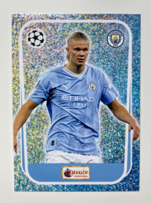 Erling Haaland Manchester City Topps 2023 24 Merlin Most Wanted