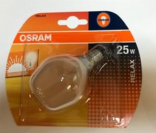 OSRAM RELAX PC 25W Glühlampe BELLALUX  E14 25W BELLA MATT Neu Warmwhite DIMMBAR