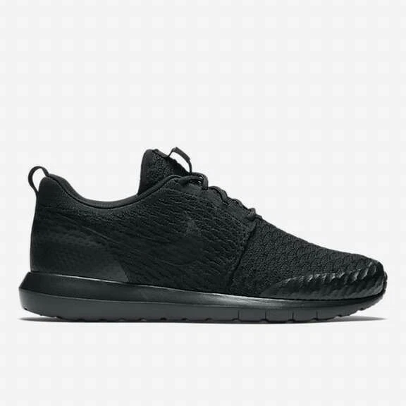 WMNS NIKE ROSHE NM FLYKNIT SE 816531 001 TRIPLE BLACK UK 5.5 EUR