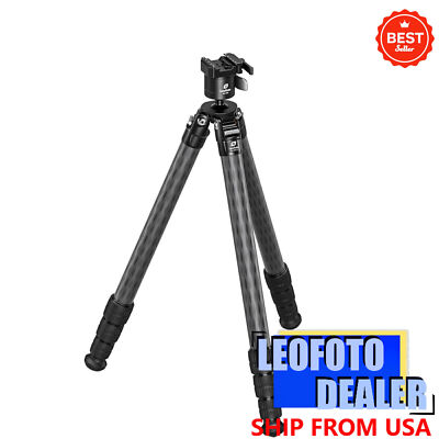 Leofoto SA-364CX+MA-40X Arca&Picatinny Clamp Lever-Release Tripod w ballhead NEW