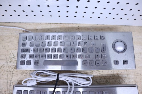 x3 Shenzhen Keyu KY-PC-LF Stainless Steel USB Braille Keyboard / Mouse Combo 3 - Picture 2 of 13