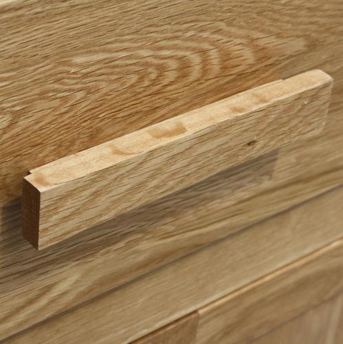 Wooden Door Cabinet Handles Made From 100% Solid Oak - Picture 4 of 5
