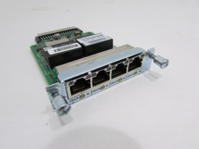 Cisco VWIC3-4MFT-T1/E1 4-Port 3rd Gen Multiflex Trunk Voice/WAN Int. Card -T1/E1