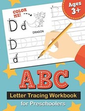 ABC Letter Tracing Handwriting Practice Workbook for Kindergarten Toddler