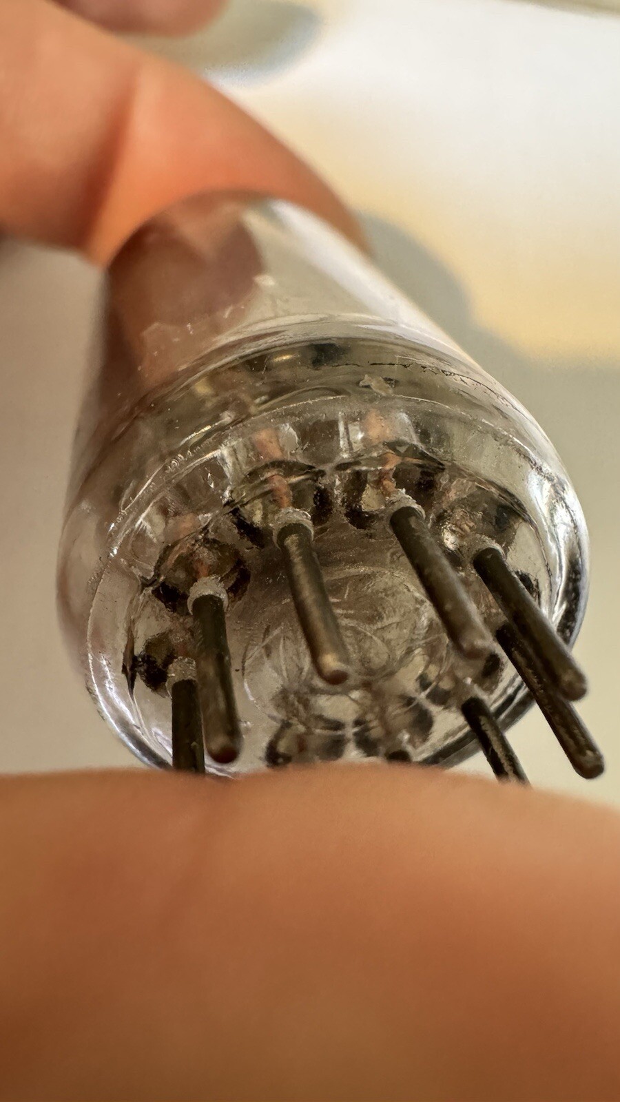 RARE NOS MITCHAM Mullard ECC82 12AU7 holy grail LONG Plates K61 dual Post Getter