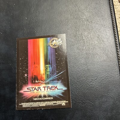 B51d Star Trek Cinema 2000 Skybox P1 The Motion Picture Poster