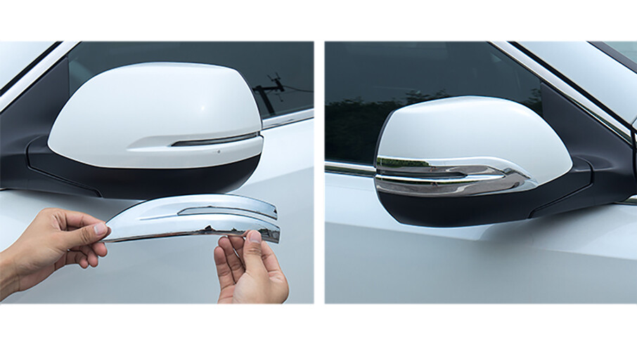 For Honda CRV CRV 201720 2021 ABS Chrome Rear View Mirror Anti
