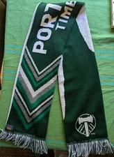 Portland Timbers Scarf  PTFC Columbia River Gorge Ruffneck 2014 Green