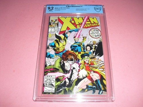 X-Men Adventures #1 CBCS 9.2 w/ WHITE PAGES from 1992! Marvel NM '97 K188