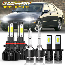 For Lexus Is300 2003-2005 6pcs Hidled Headlight High Lowfog Light Bulbs Kit