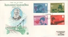 GB Stamp Alexander Graham Bell 1976 FDC Stuart First Day Cover Rotherham