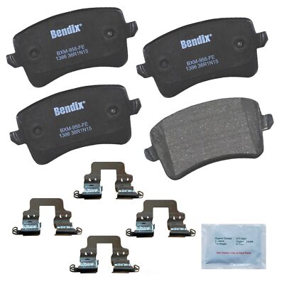Disc Brake Pad Set-Priority One Semi-Metallic BPR Bendix CFM1386