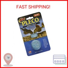 Zoo Med Laboratories AZMBB8 Pleco Banquet Block Black 0.45 Ounce Pack of 1