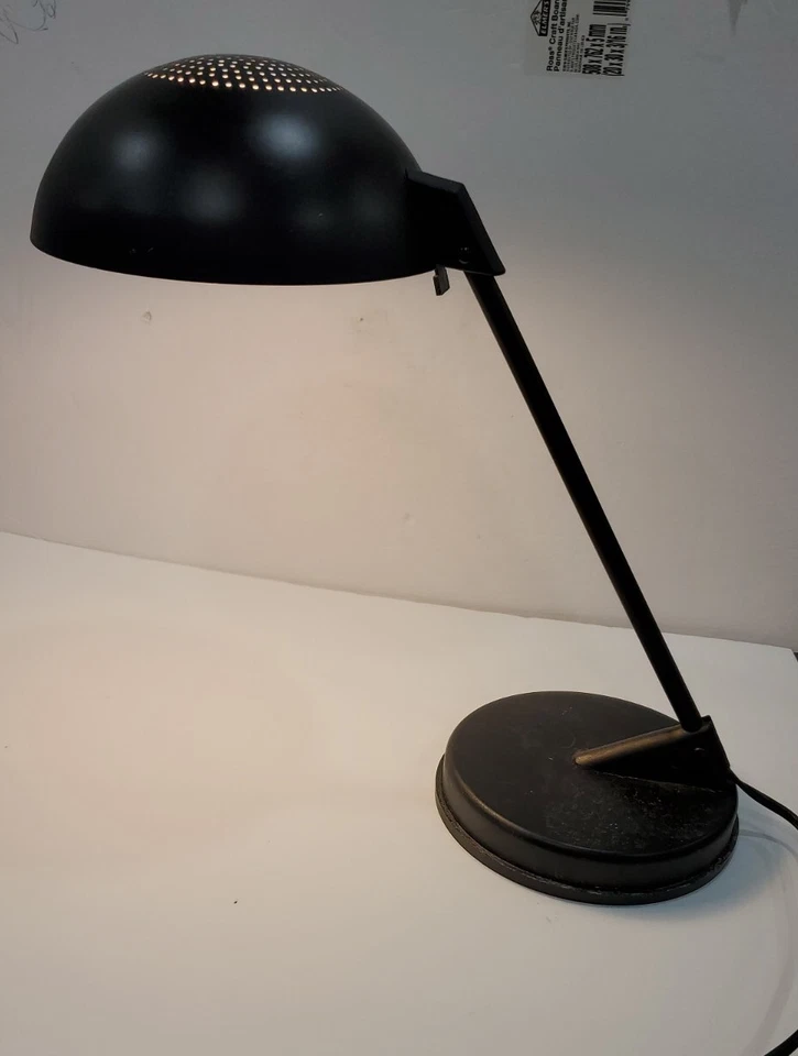  Dainolite настольная лампа матовый черный (HIL900-BK), большой вентиляционный абажур - Изображение 4 из 4