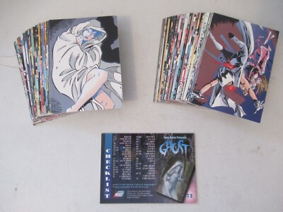 Topps Comic Image ''GHOST'' near complete set