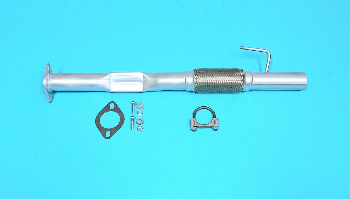 2.25in Inlet Stainless Steel Flex Intermediate Flex Pipe For 2007-2010 Ford Edge & Lincoln MKX 3.5L - Direct Fit 2007-2010 Edge MKX Exhaust Flex Pipe