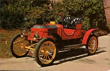 Postcard Chrome 1907 Stanley Steamer Red Edaville Railroad PC236