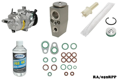 A/C Compresseur Kit pour Ford F-150 Limited Platine 3.5L 2017-2020 Ra / 059rpp - Photo 1/10