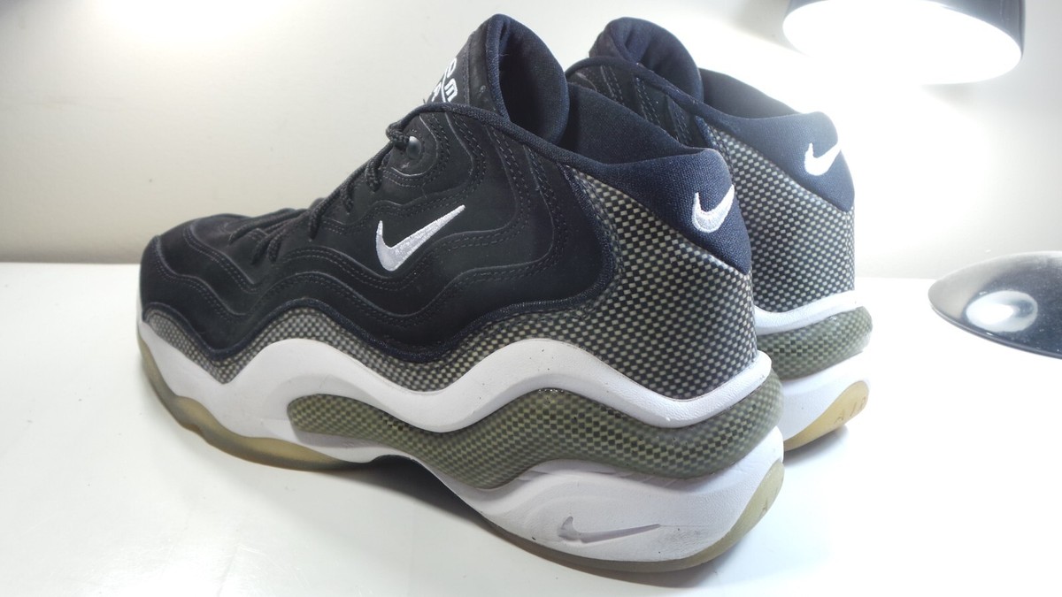 Size 10.5 - Nike Air Zoom Flight 96 Black White for sale online | eBay