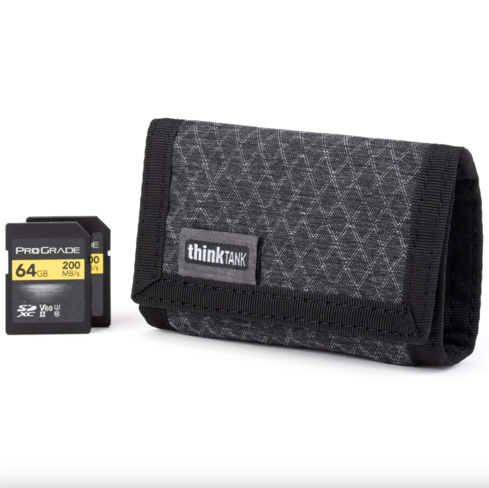 ThinkTankPhoto Secure Pixel Pocket Rocket Mini Memory Car(Black Slate) TT0227 - Image 3 of 4