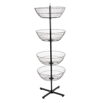Round Wire Display Rack Racks & Fixtures - Wire Display Racks
