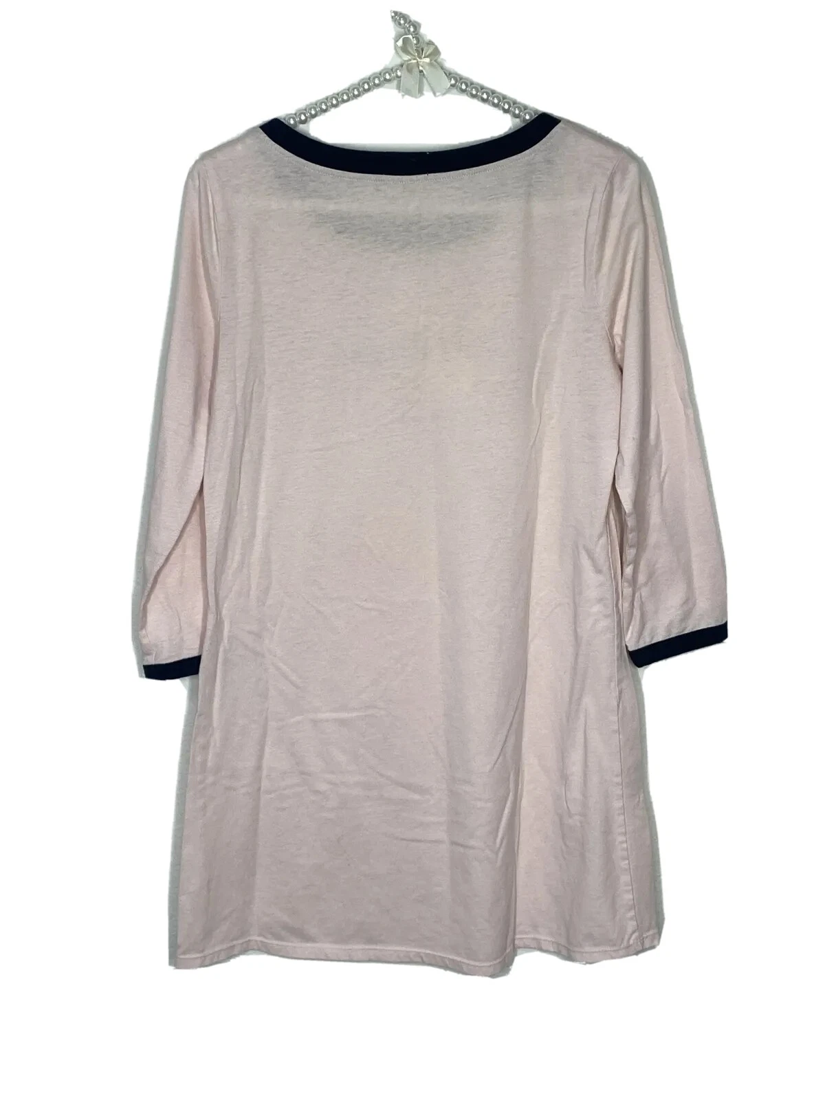 Abito in pigiama Kate Spade blush rosa misto cotone camicia da notte taglia S