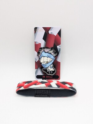 Zox Monster #345 Dr. Grillz ~ NEW ~ Medium ~ Wristband ~ Card & Pin