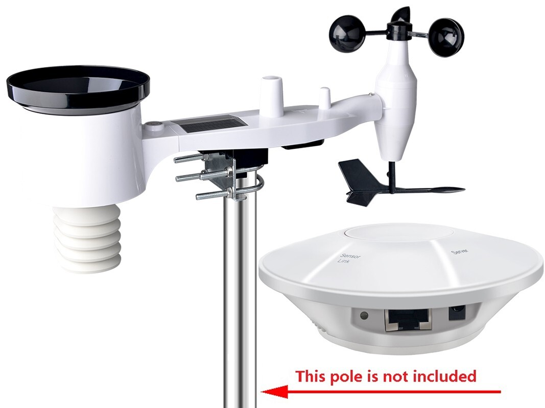 Misol weather station smart hub GW2002 WiFi Gateway wind speed wind direction