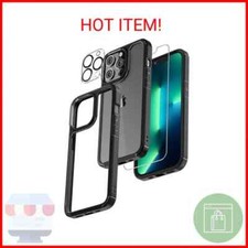TAURI Defender iPhone 13 Pro Case 6.1 Inch, 2+2+1 -Black