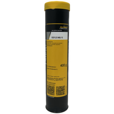 KLUBER ISOFLEX NBU 15 HIGH Speed Spindle Bearing Grease, 400 gr