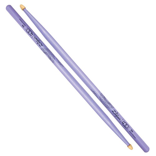 NEW - Zildjian Limited Edition 400th Anniversary 5A Acorn Purple Drumsticks - 第 1/1 張圖片