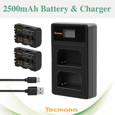 2X Battery For Sony NP-FM500H Alpha SLT-A77 SLT-A99 DSLR-A850 A900 A700+Charger