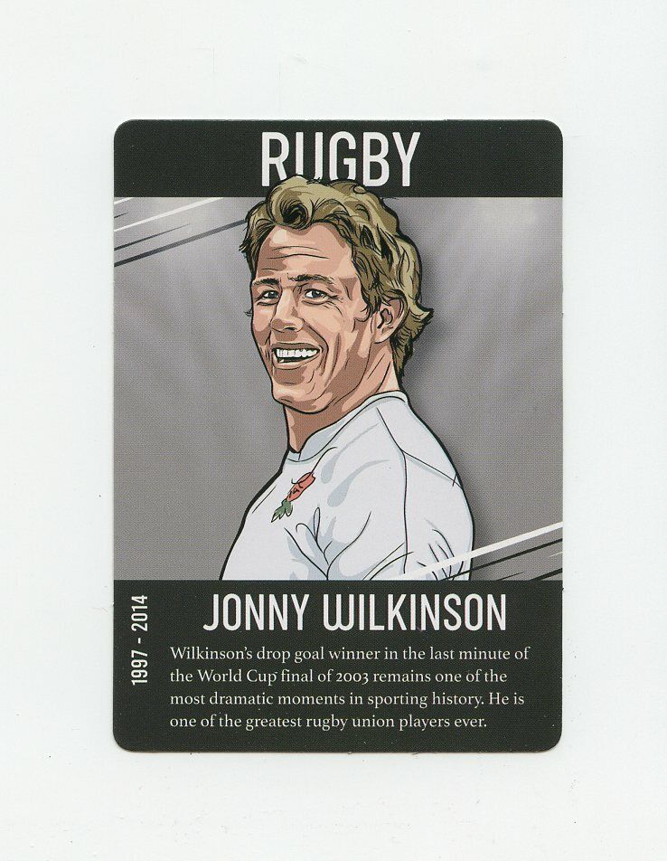 TN25764 JONNY WILKINSON Greatest Of All Time British Card