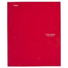 Five Star® Pocket/Prong Folder (34002) Red